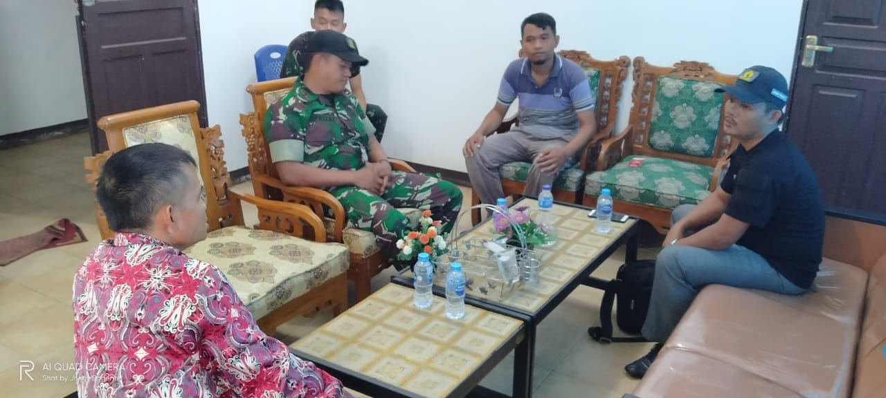 Koordinasi Dengan Camat Lumar Terkait PAM Intake Madi