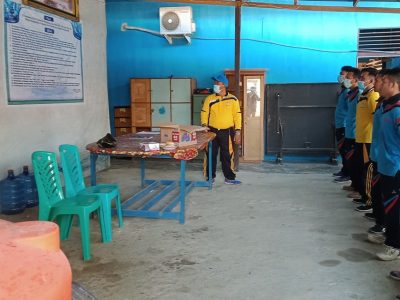 PEMANTAPAN PEMBINAAN MENTAL, FISIK dan DISIPLIN PEGAWAI PERUMDAM TIRTA BENGKAYANG OLEH ZIFUR MABAK