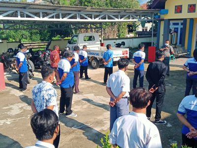 PELAYANAN AIR MINUM TETAP BERJALAN MESKI BANYAK TANTANGAN PASCA KEBAKARAN KANTOR