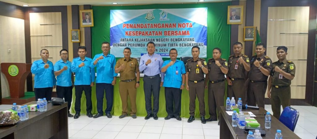 MOU Perumdam Tirta Bengkayang Dengan Kejari Bengkayang