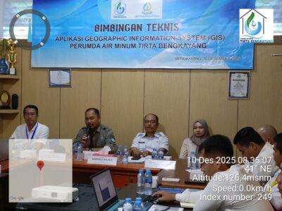 PERUMDAM TIRTA BENGKAYANG LAKUKAN BIMTEK APLIKASI GEOGRAPHIC INFORMATION SYSTEM (GIS)
