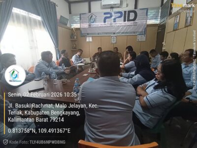 Evaluasi Kinerja Bulanan Perumdam Tirta Bengkayang Digelar untuk Perkuat Manajemen dan Pelayanan