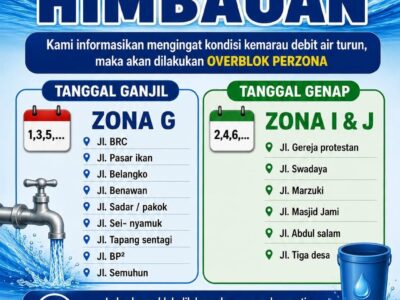 HIMBAUAN KETERSEDIAAN AIR MUSIM KEMARAU